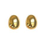 St Armands Designs of Sarasota - Gold Gumdrop Minimalist Earrings
