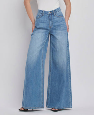 Olivia High Rise Wide Leg Jean