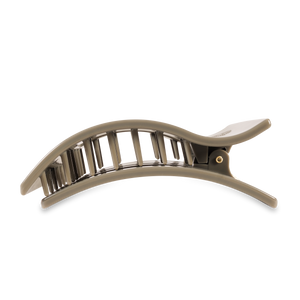 TELETIES - Flat Rectangle Hair Clip | Large | Sage It Ain't So