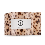 TELETIES - Flat Rectangle Hair Clip | Large | Blonde Tortoise