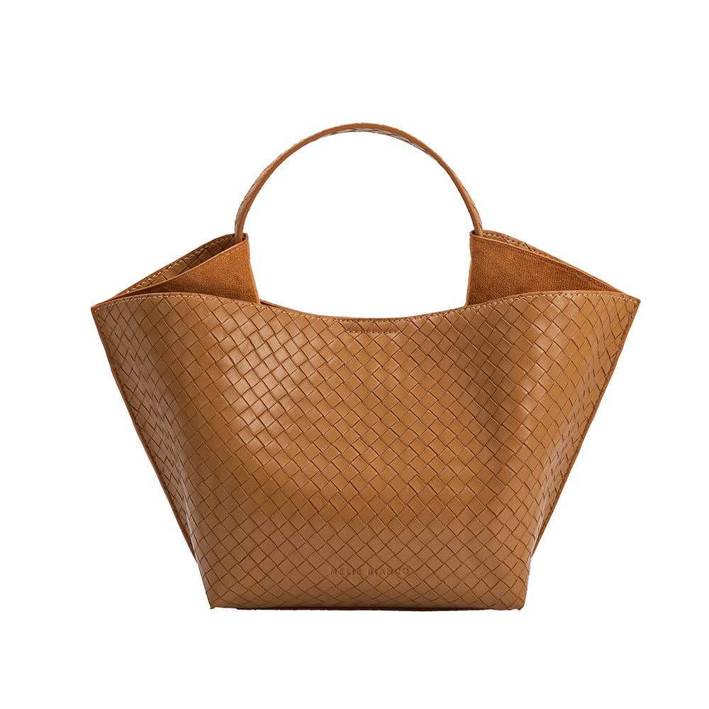 Melie Bianco - Terri Tan Small Recycled Vegan Top Handle Bag