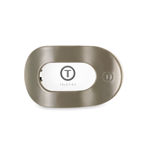 TELETIES - Flat Round Hair Clip | Medium | Sage It Ain't So