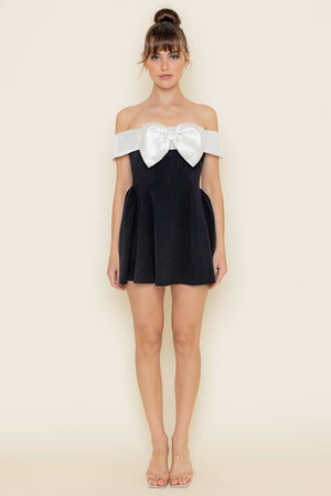 Bow Mini Dress