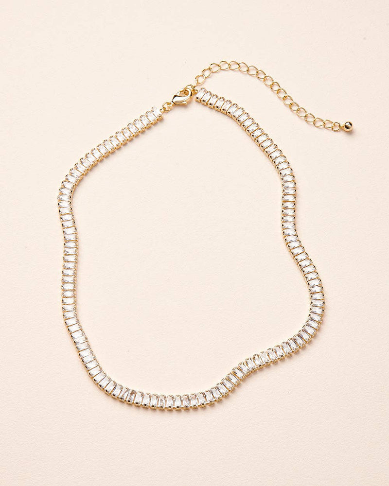Carlina CZ Necklace: