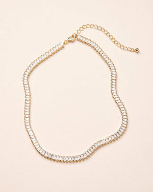 Carlina CZ Necklace: