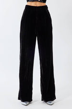 Black Velvet Trouser