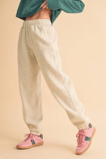Rani Jogger: Heather Bone