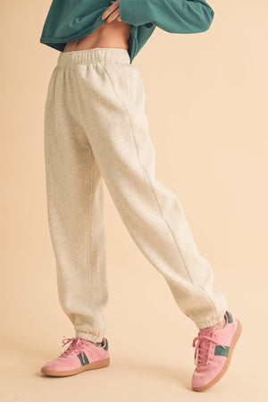 Rani Jogger: Heather Bone