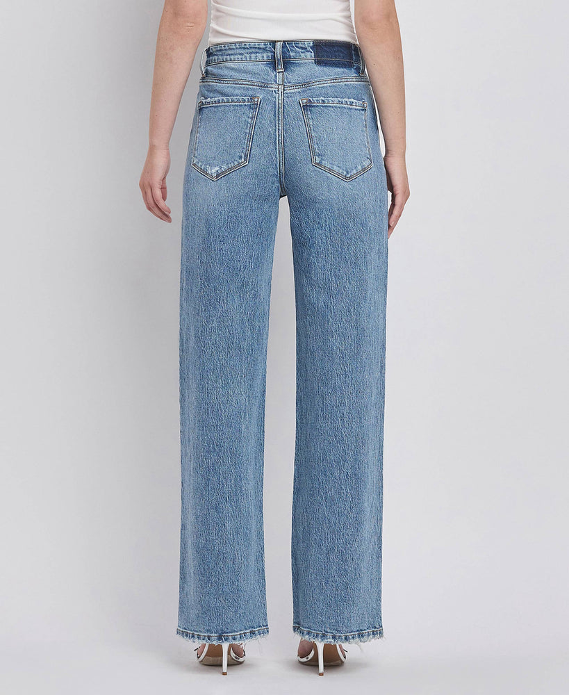 90’s Super High Rise Wide Jeans in Leaping Water