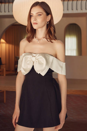 Bow Mini Dress
