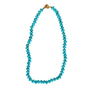 St Armands Designs of Sarasota - 16.5" Genuine Turquoise Choker Candy Necklace