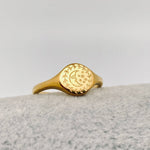 Moon Sun Stars Goddess Ring: Star Moon / 6