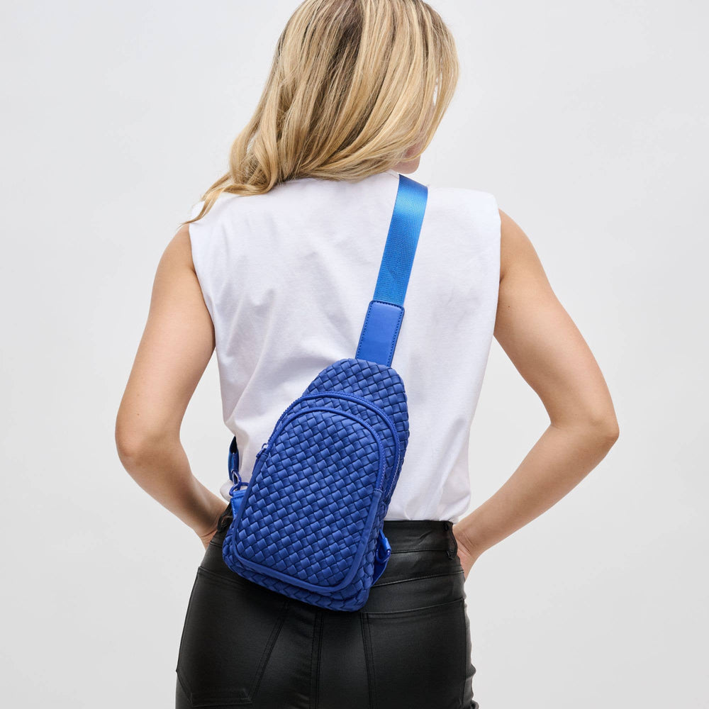 Beyond The Horizon - Sling Backpack: Wine
