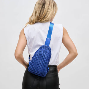 Beyond The Horizon - Sling Backpack: Wine