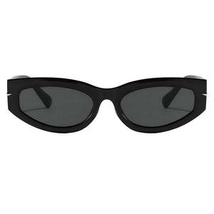 Alexa Polarized Sunglasses: Cream/Brown