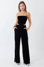 Black Velvet Trouser