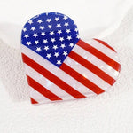 USA Flag Hair Claw Clip