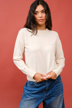 Crew Cashmere Blend Sweater