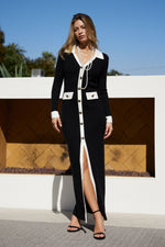 Aurora Navy Dress