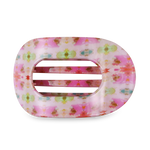 TELETIES - Giverny | Large | Flat Round Hair Clip