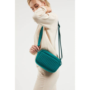 Inspiration Woven Neoprene Crossbody: Forest