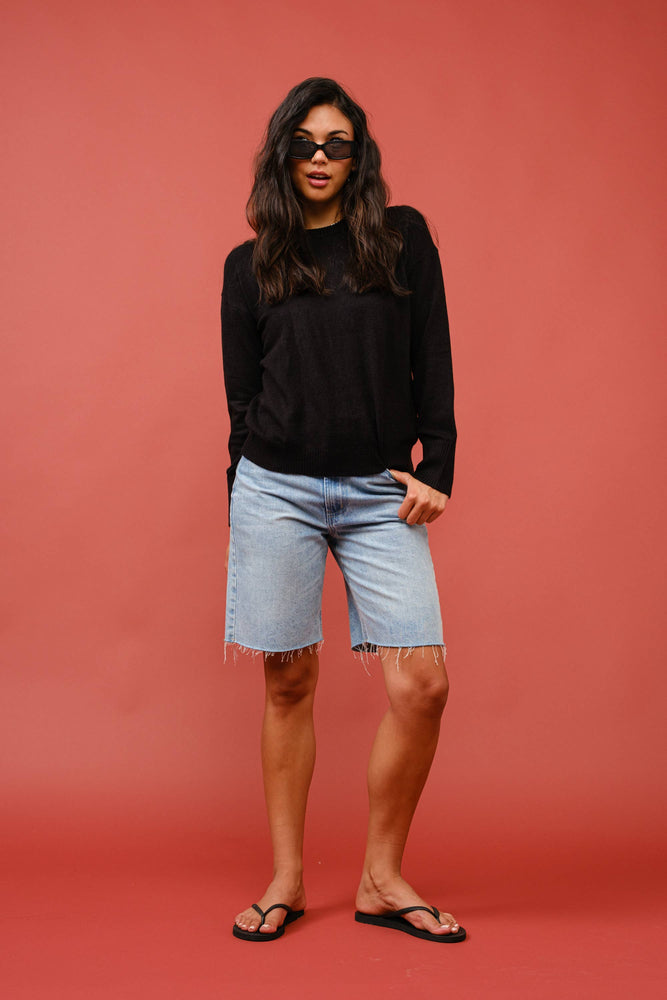 Crew Cashmere Blend Sweater
