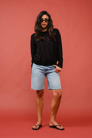 Crew Cashmere Blend Sweater