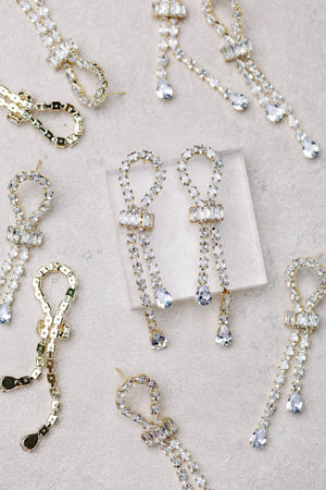 St Armands Designs of Sarasota - Thoroughbred Diamond Drop Earrings