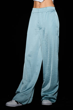 Pink Satin Trouser