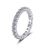 Moissanite Eternity Band Ring