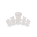 TELETIES - Classic Hair Clip | Tiny | Coconut White