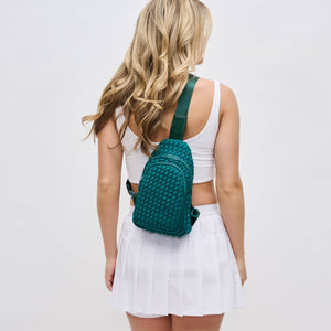 Beyond The Horizon - Sling Backpack: Wine