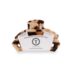 TELETIES - Open Hair Clip | Tiny | Blonde Tortoise