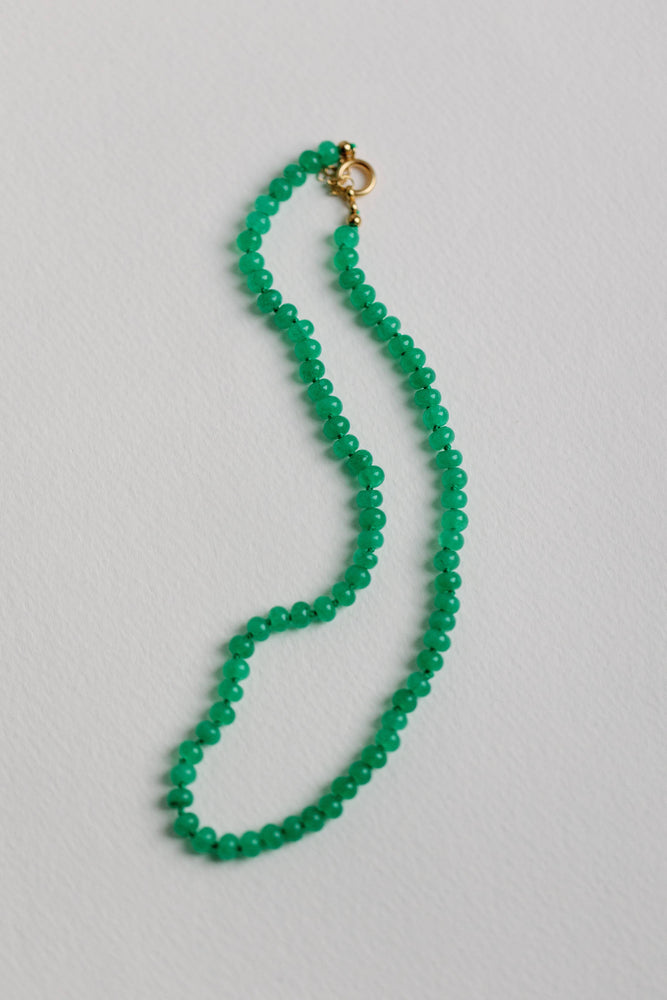St Armands Designs of Sarasota - 18" Genuine Jade Candy Necklace