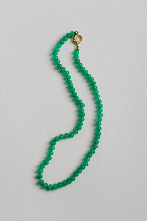 St Armands Designs of Sarasota - 18" Genuine Jade Candy Necklace
