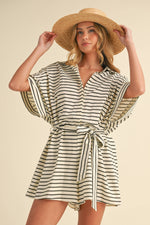 Striped Relaxed Romper