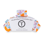 TELETIES - Classic Hair Clip | Large |  Fluttering By