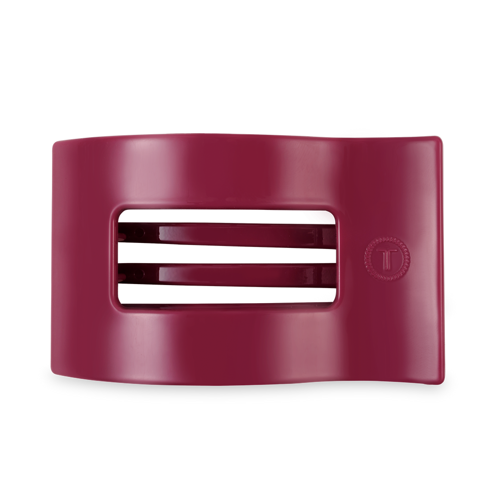 TELETIES - Flat Rectangle Hair Clip | Large | Wild Side