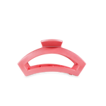 TELETIES - Open Hair Clip | Tiny | Calming Coral