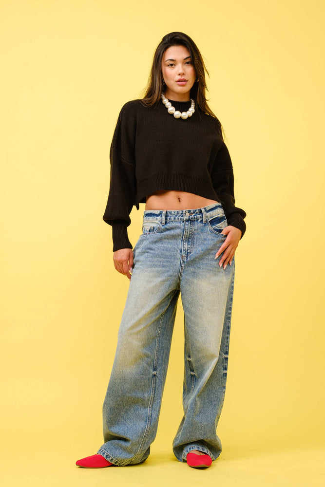 Baggy Wide Leg Jean