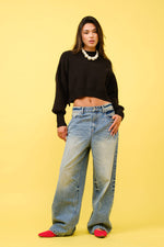 Baggy Wide Leg Jean