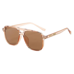 Skye Sunglasses: Black/Rose