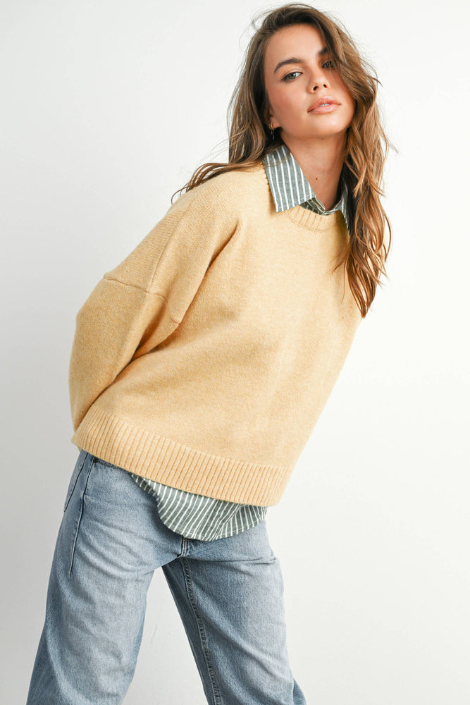 Marigold Tie-back Sweater