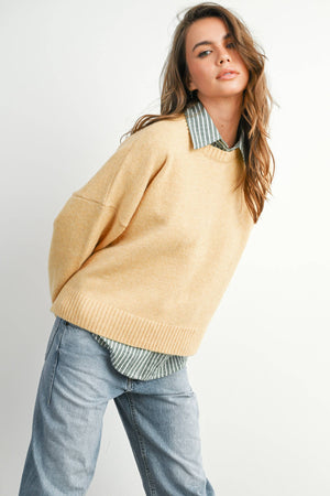 Marigold Tie-back Sweater