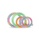 TELETIES - Spiral Hair Coil | Mix Pack | Technicolor Dreams