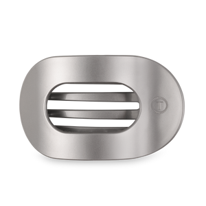 TELETIES - Round Flat Hair Clip | Large | Disco Daydream