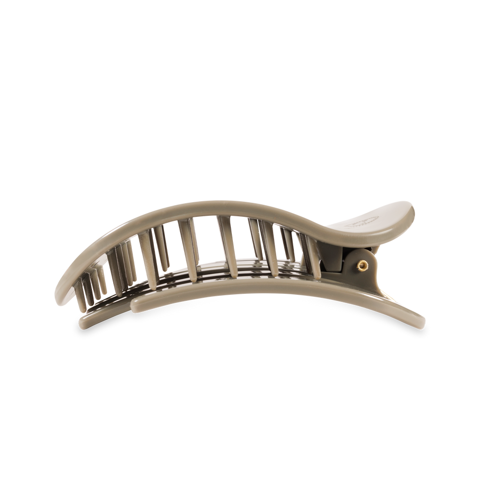 TELETIES - Flat Round Hair Clip | Medium | Sage It Ain't So