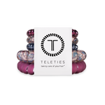 TELETIES - Spiral Hair Coils | Mix Pack | Purple Haze Hair Ties
