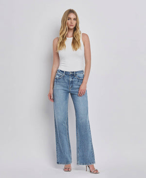 90’s Super High Rise Wide Jeans in Leaping Water