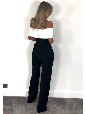 Vesper Lexi Monochrome Jumpsuit